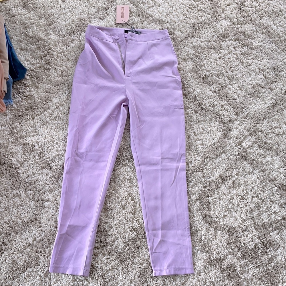 Missguided Coord Basic Cigarette Trousers